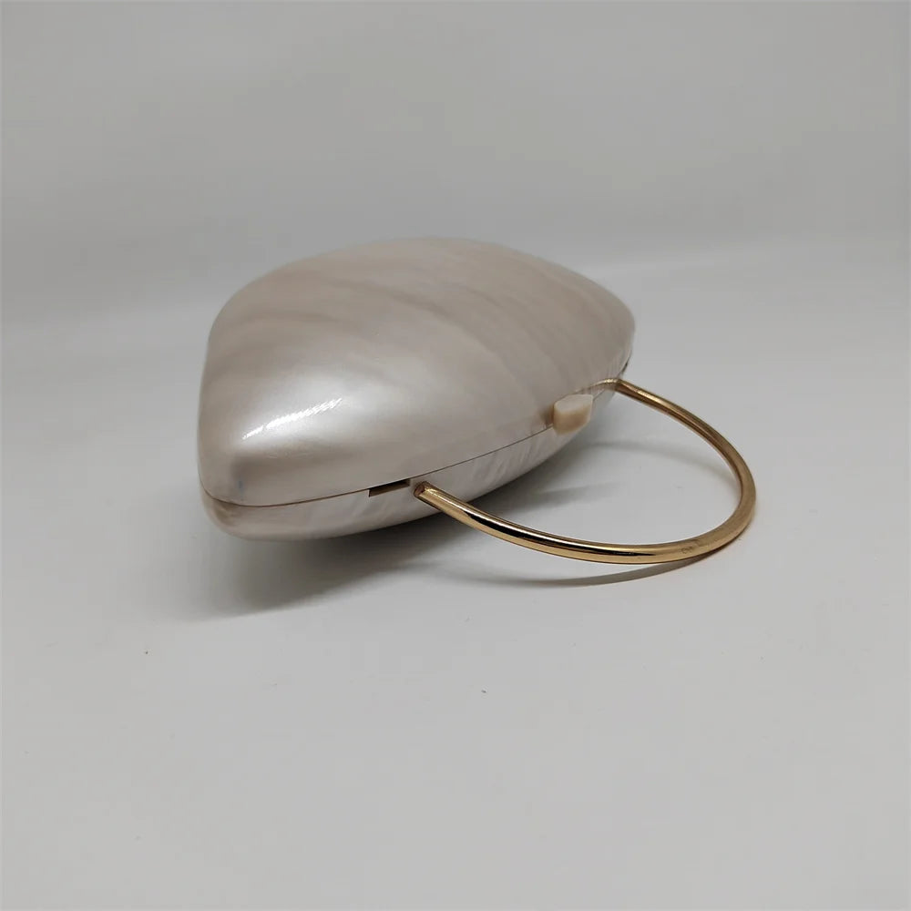 Pearl Acrylic Clutch Purse