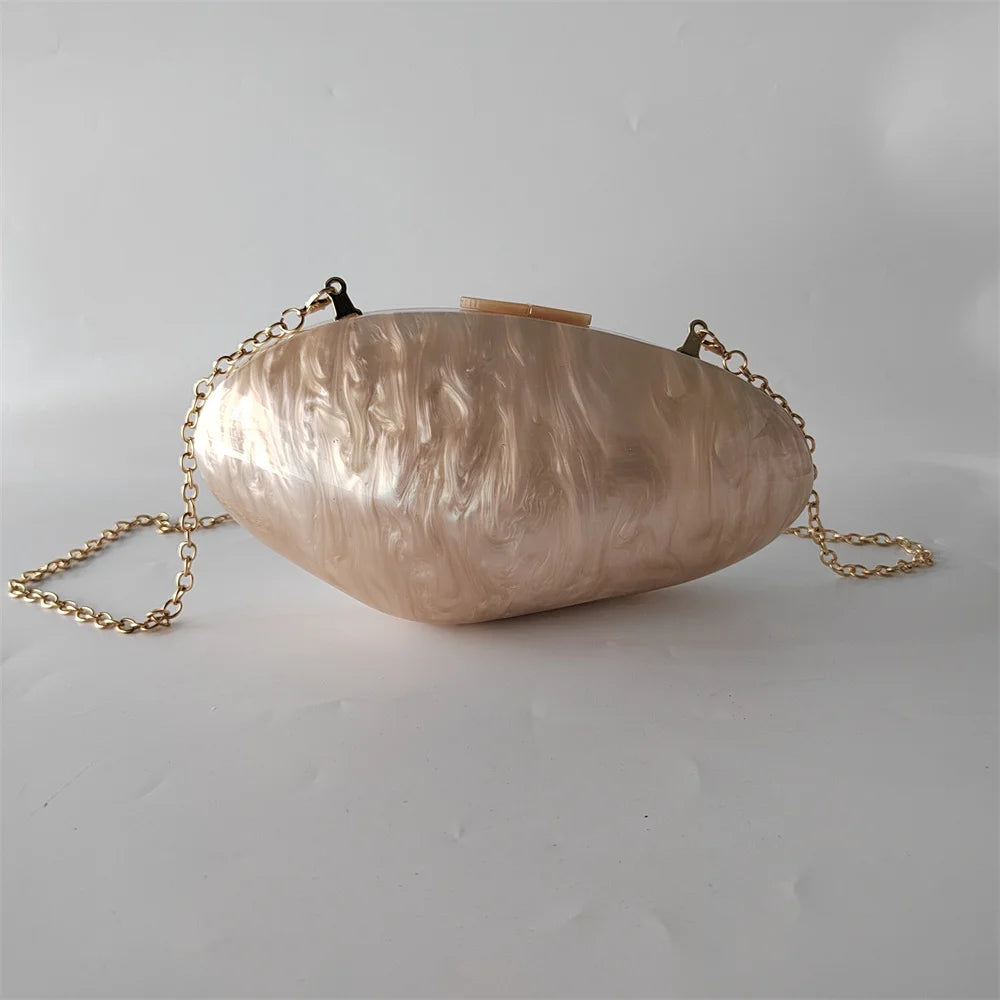 Pearl Bead Clutch Bag